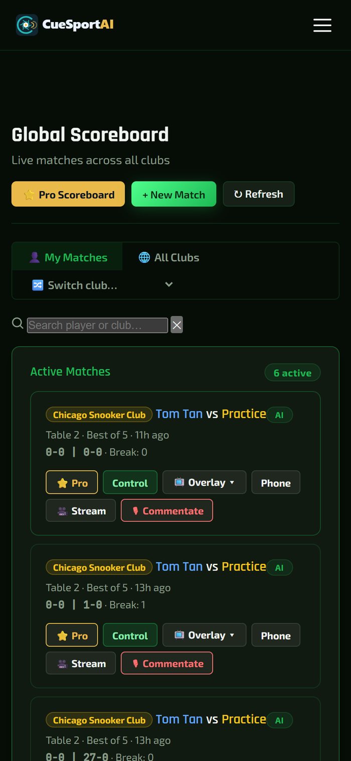 Mobile scoreboard